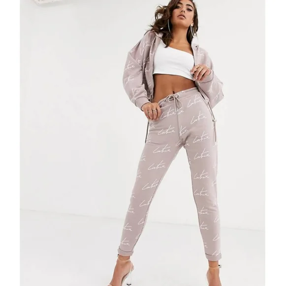 New COTTON lounge sweatpants by The Couture Club #A186Y - Picture 6 of 16